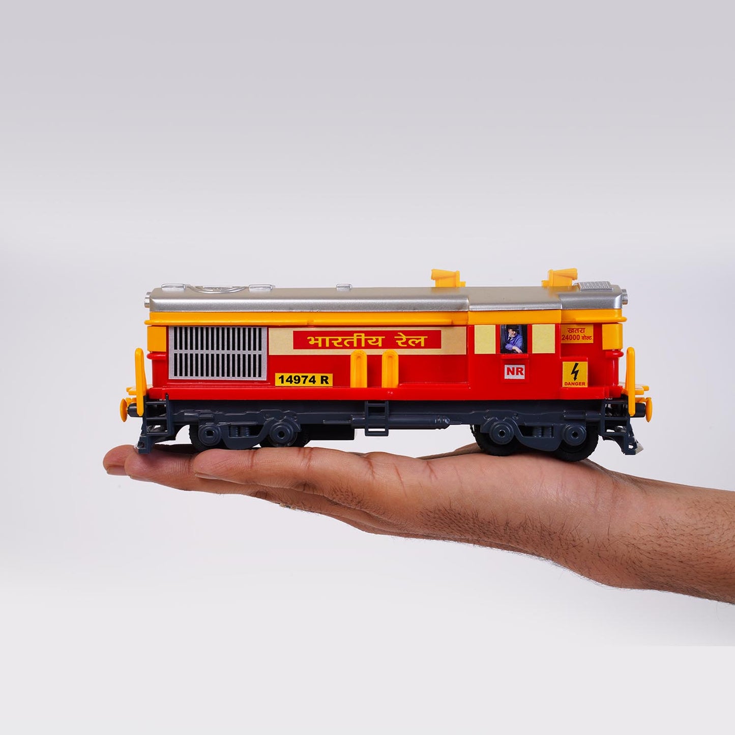 Locomotive Engine (AIG‑121) – Pull‑Back Toy Train Engine | Colour Will Be Provided as per Available Stock