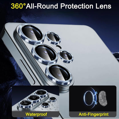 AIG 9H Camera Lens Protector for Samsung Galaxy S26 Ultra – AR/AF Coated, Scratch Resistant, UHD Clear, Sky Blue Ring