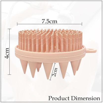Silicone Bath Brush – Soft Exfoliating Body Scrubber