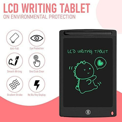 AIG 8.5 Inch LCD Writing Tablet for Kids & Adults | Reusable Drawing Pad, Handwriting & Learning Board | Space Grey - (01 Pack)