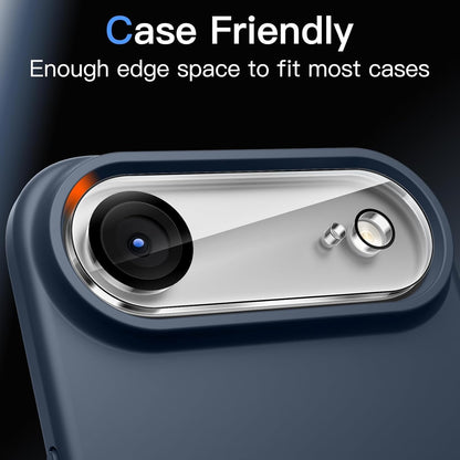 AIG Camera Lens Protector for iPhone 17 Air (6.5-Inch) – 9H Tempered Glass, HD Clear, 3 Pack