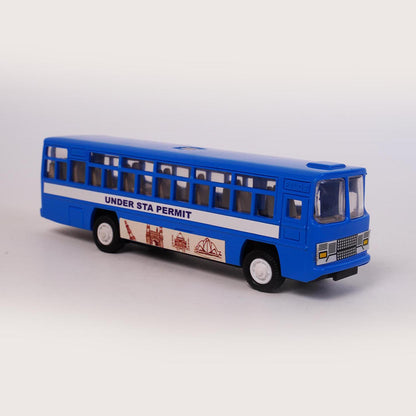 City Bus (AIG-078) – Pull-Back Toy Bus | Colour Will Be Provided as per Available Stock
