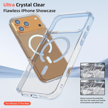 AIG Clear Hybrid Case for iPhone 17 Pro Max – MagSafe, Shockproof, Transparent Cover