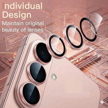 AIG 9H Camera Lens Protector for Samsung Galaxy S26 / S26 Plus – Pink Gold, AR/AF Coated, UHD Clear, Scratch Resistant