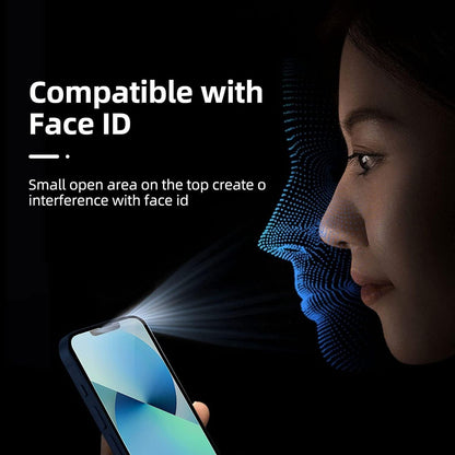AIG iPhone 13 /13 Pro Screen Protector 6.1" – 9H Tempered Glass, HD Clear, Case Friendly