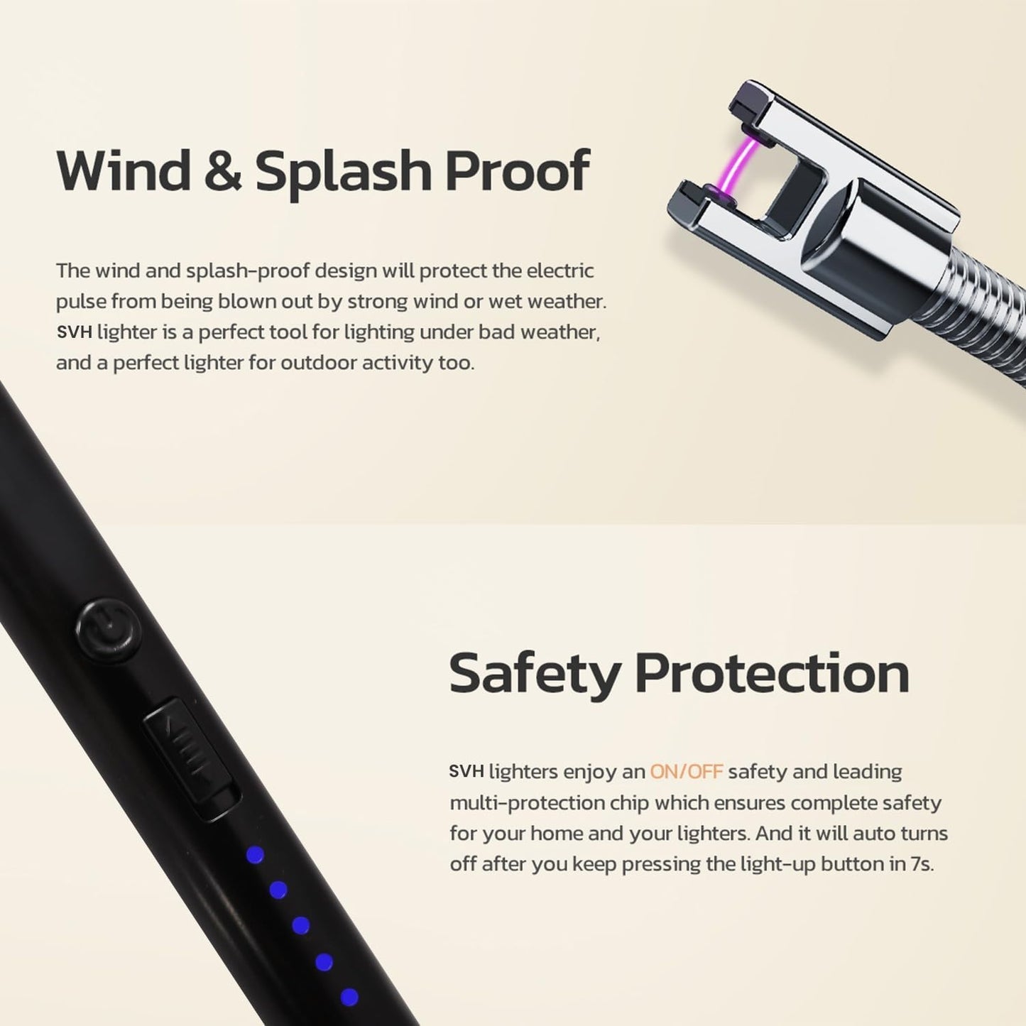 Rechargeable Electric Gas Lighter – 360° Flexible Windproof Plasma USB Lighter for Gas Stove & Candles | Safe Flameless Kitchen & Outdoor Use