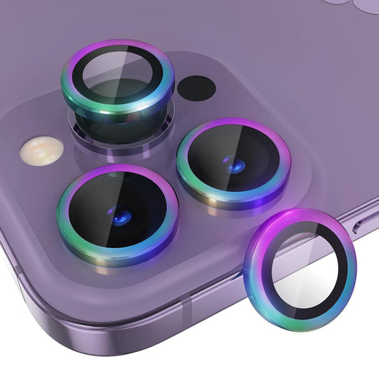 AIG iPhone 14 Pro/14 Pro Max Camera Lens Protector Bling – Colorful