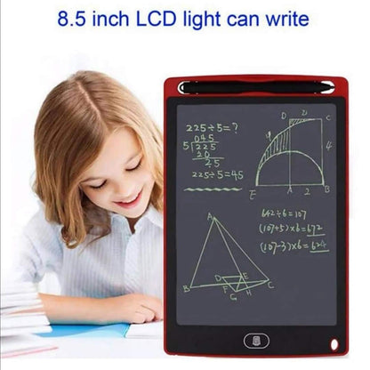 AIG 8.5 Inch LCD Writing Tablet for Kids & Adults | Reusable Drawing Pad, Handwriting & Learning Board | Space Grey - (02 Pack)