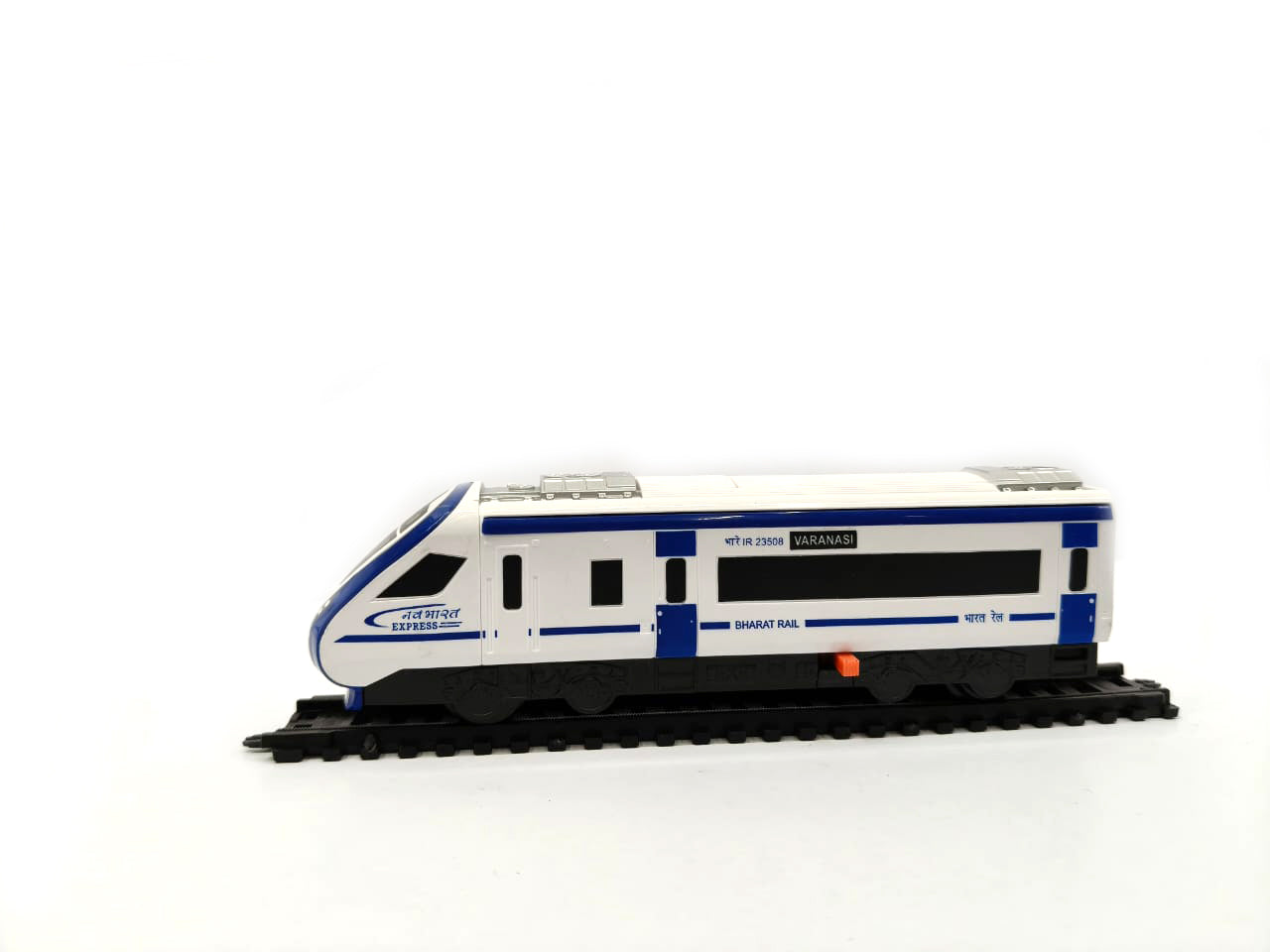 Nav Bharat Electric Blue Express (AIG-229) – Battery-Operated Toy Train