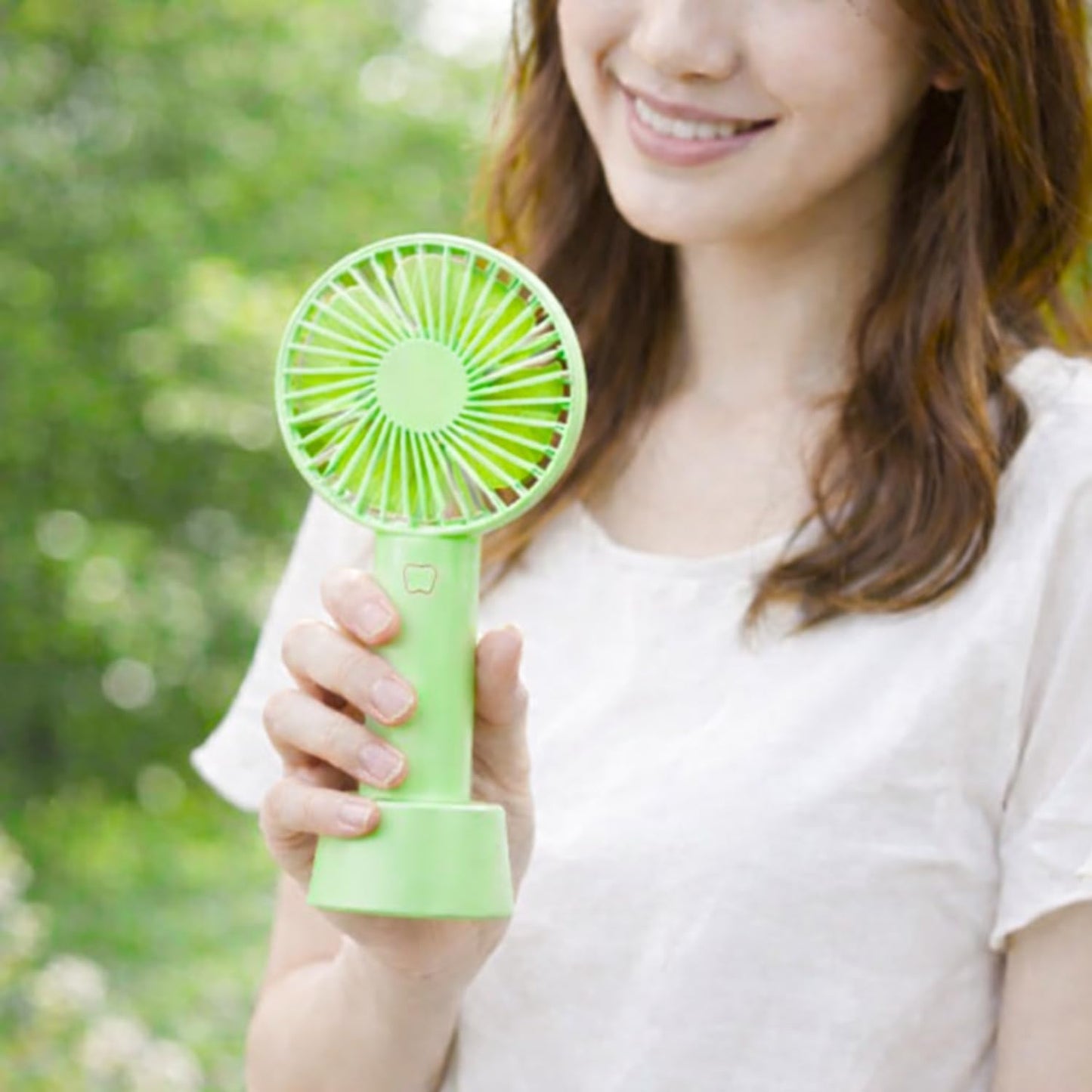 Rechargeable Mini Fan | USB Portable Handheld Cooling Fan with Stand, High Speed Personal Desk & Travel Fan