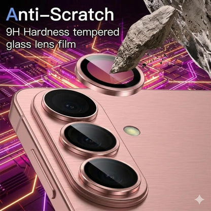 AIG 9H Camera Lens Protector for Samsung Galaxy S26 / S26 Plus – Pink Gold, AR/AF Coated, UHD Clear, Scratch Resistant