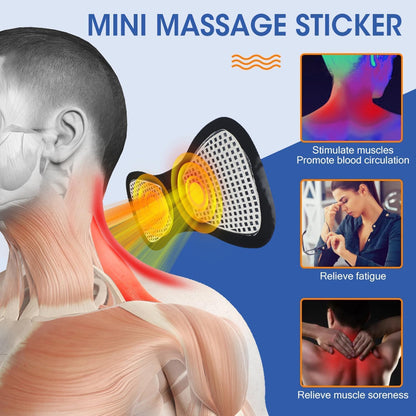 EMS Muscle Stimulator ABS Trainer – Rechargeable Electronic Muscle Toning Pad for Abs, Arms, Legs & Waist | Fitness Massager with LCD Display