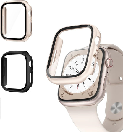 AIG Apple Watch Case 40mm | Multiple Color Variants | Bumper Cover with Tempered Glass | Series 6/5/4