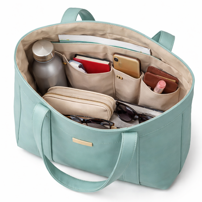 Medium–Large Everyday Tote Bag with Dual Handles | Stylish Daily Use Women’s Handbag For Women