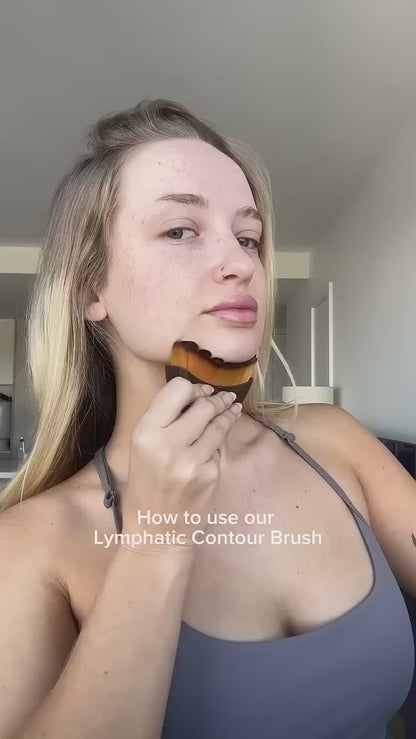 AIG Lymphatic Contour Face Brush - 02 Pack